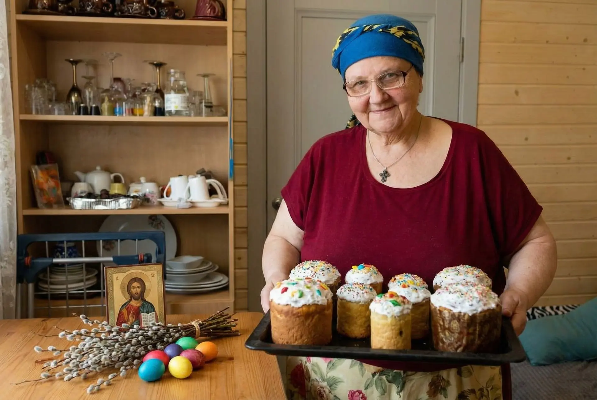 К Пасхе – на передовую