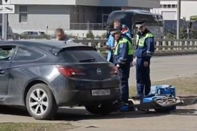 В Одинцовском округе участились ДТП с участием курьеров на велосипедах и самокатах