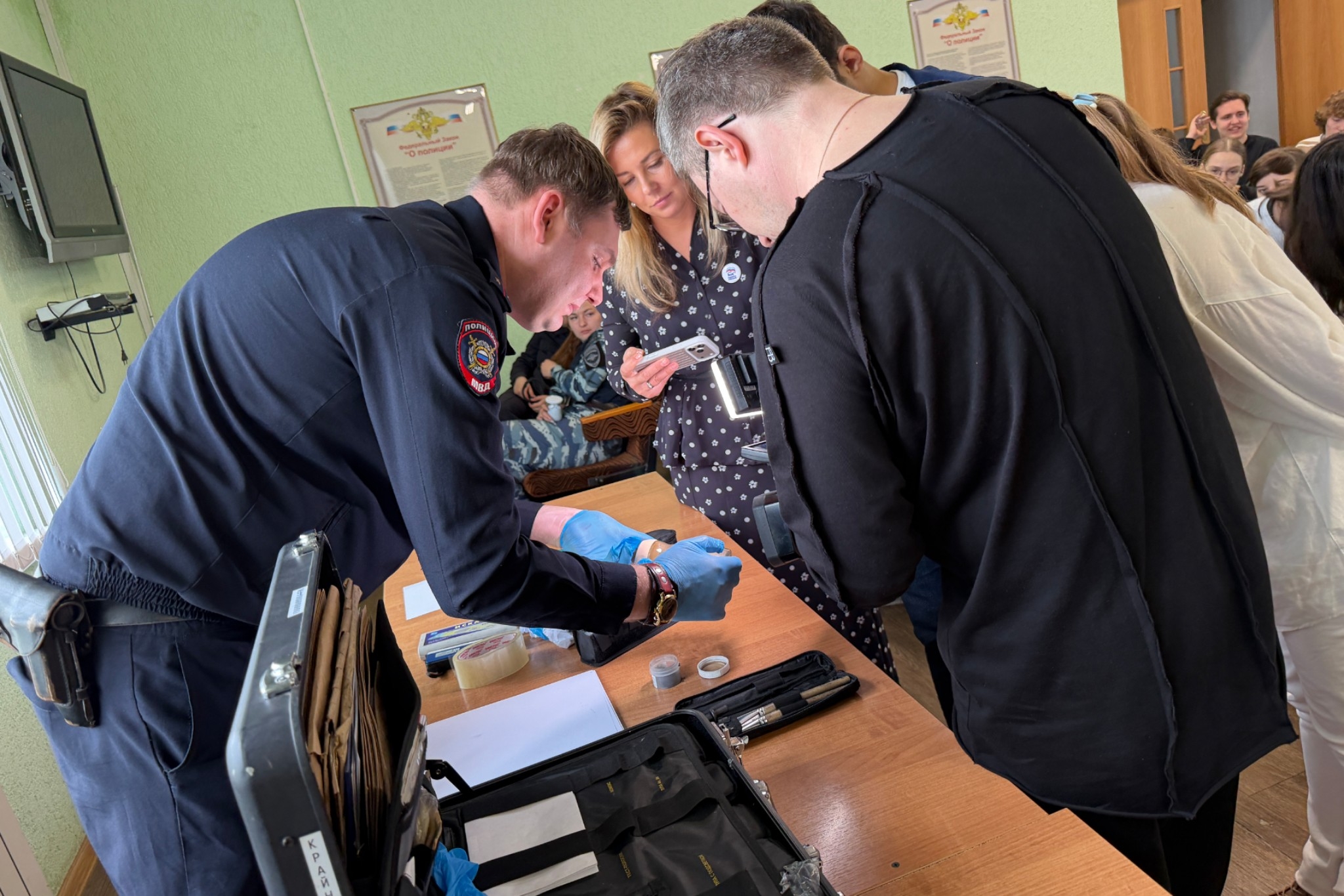 День открытых дверей для школьников провели полицейские Одинцовского округа