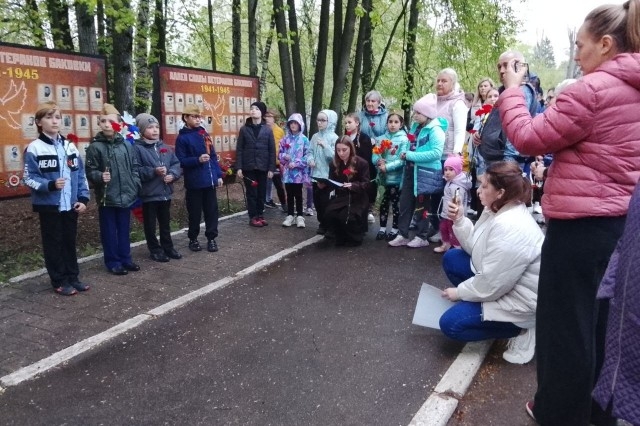 В Баковке День Победы отметили по-семейному
