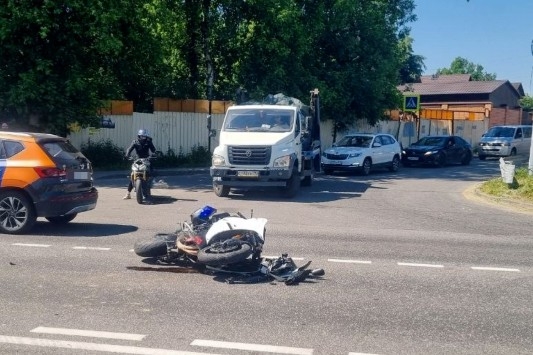 Электровелик, самокат и мотоцикл в трёх ДТП в Одинцово