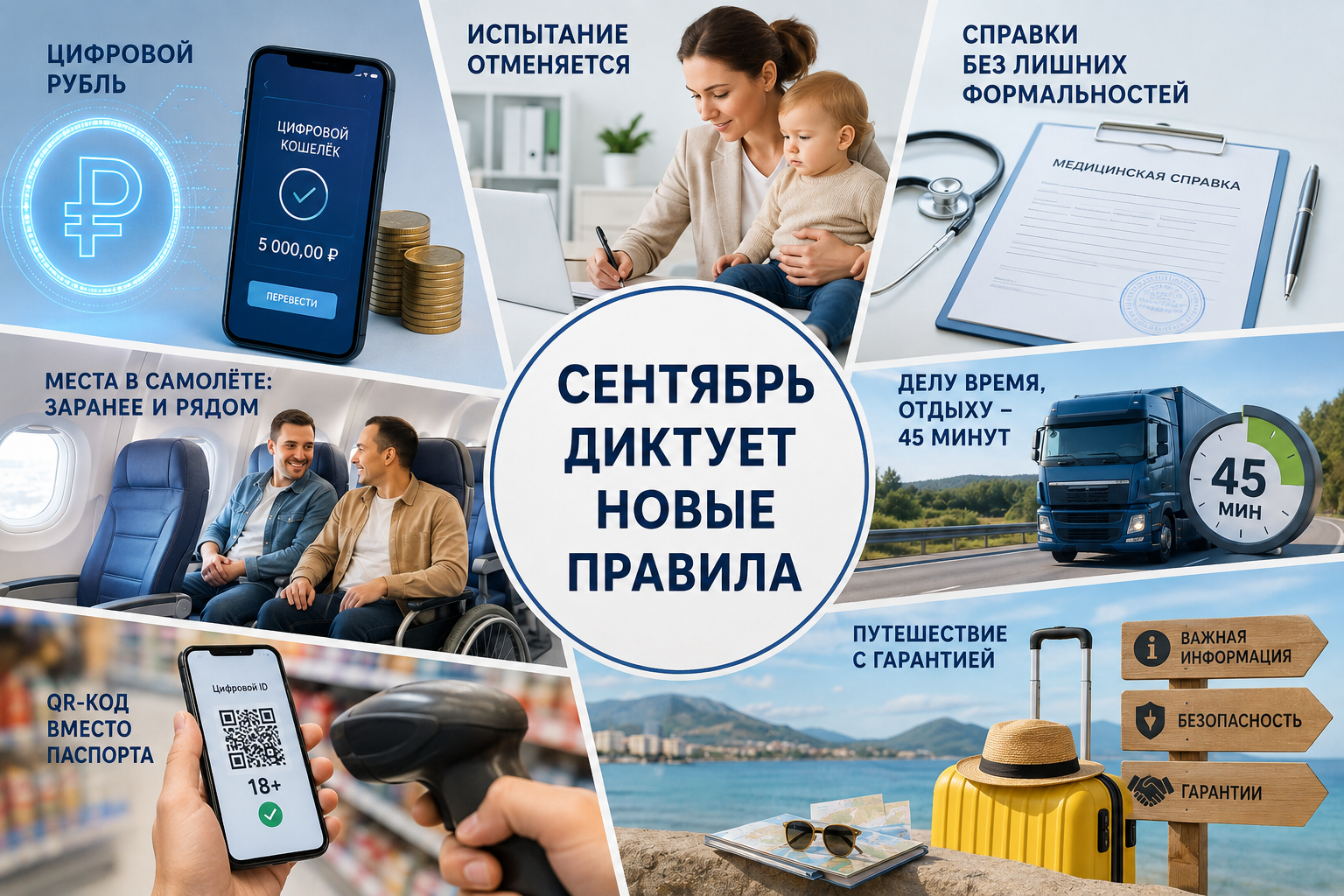 Сентябрь диктует новые правила