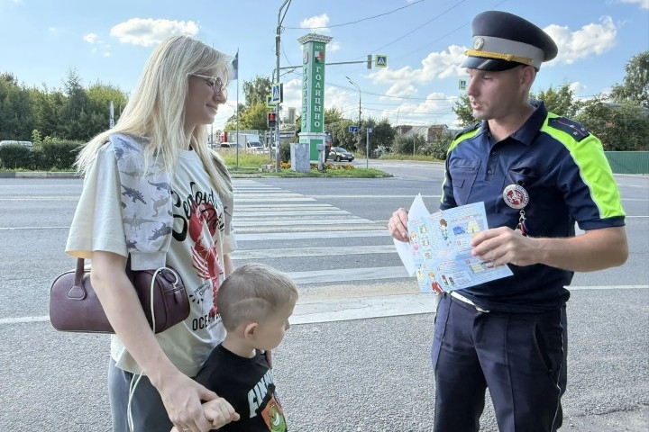 В Одинцовском округе прошла акция ко Дню светофора