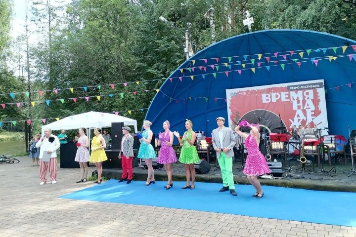 В Одинцовском округе прошёл ретрофестиваль «Время надежд — 2026: Назад в СССР»