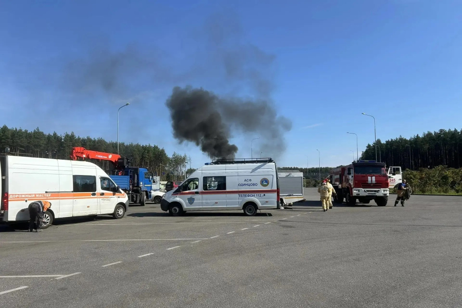 В Одинцовском округе отработали ликвидацию последствий крупного ДТП на трассе М‑1 «Беларусь»