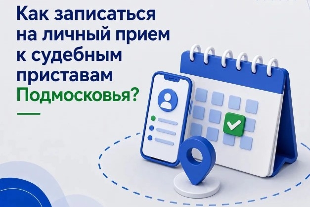 Как записаться на личный приём к судебным приставам Московской области