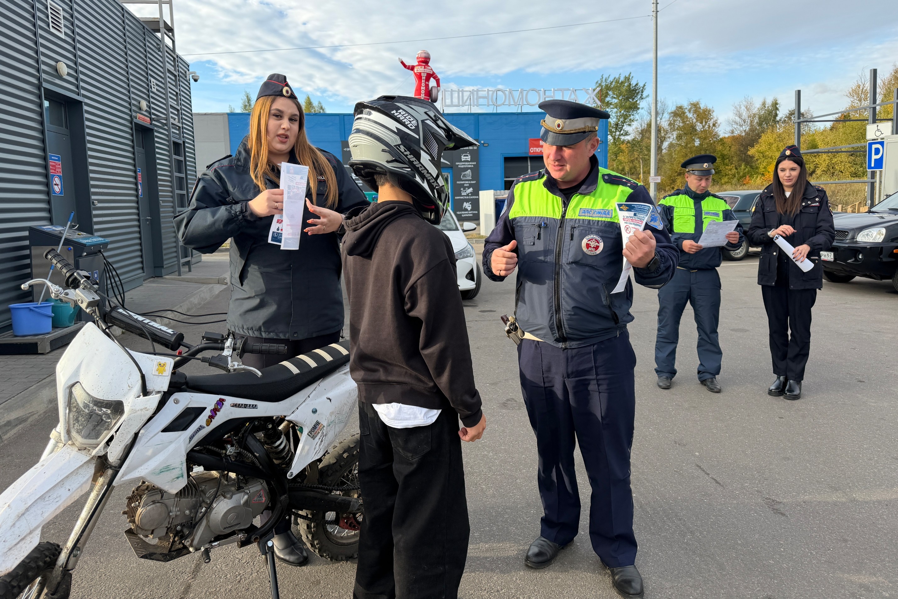 В Одинцовском округе полицейские провели рейд на АЗС