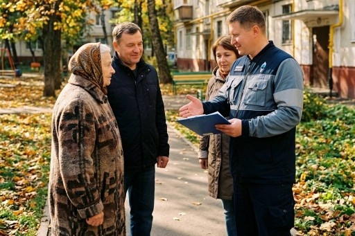 В Одинцово 14 октября пройдёт встреча с газовым участковым