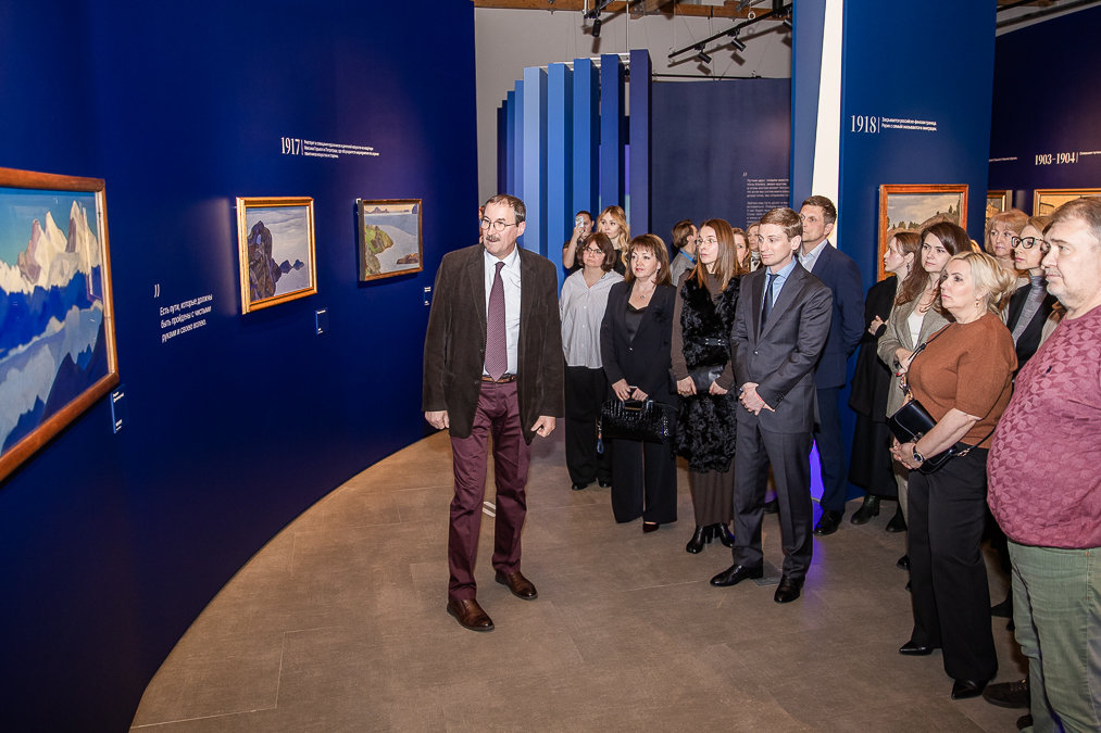 Ретроспективная выставка работ Николая Рериха в Звенигороде