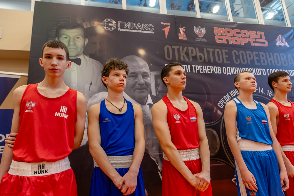 Соревнования по боксу памяти тренеров Одинцовского округа