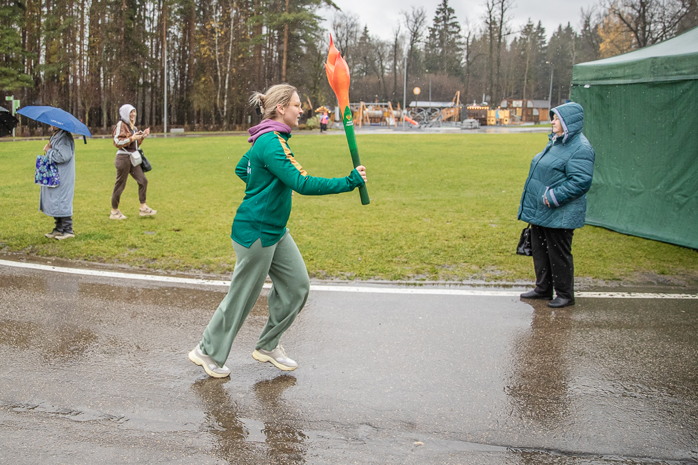 Эстафета «Огонь жизни» в Одинцово
