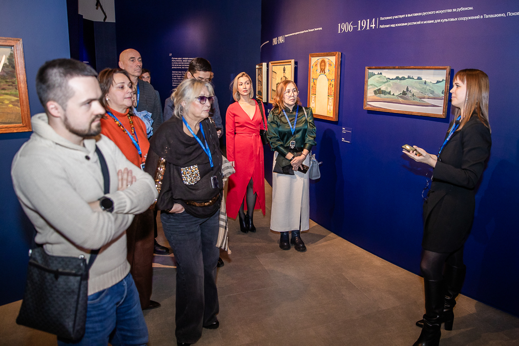 Ретроспективная выставка работ Николая Рериха в Звенигороде