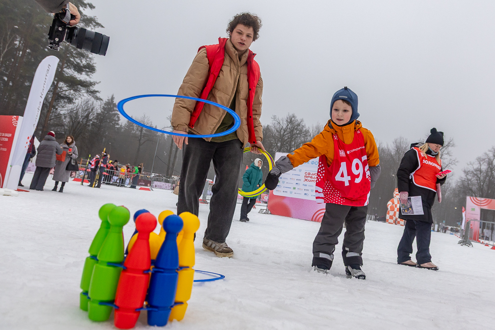 Благотворительная лыжня «Самое время жить» в Одинцово