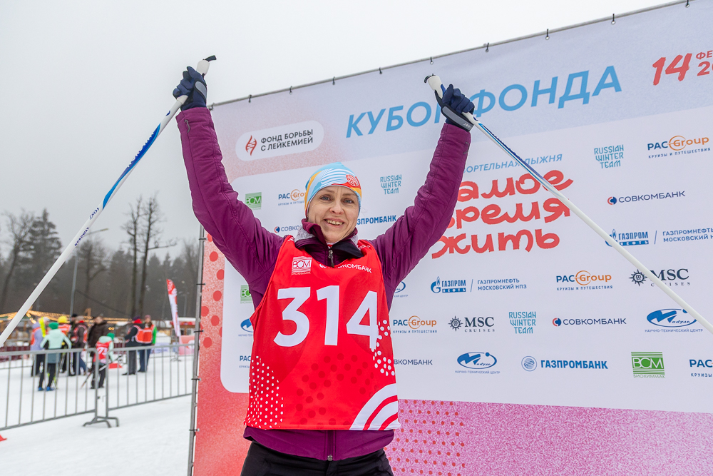 Благотворительная лыжня «Самое время жить» в Одинцово