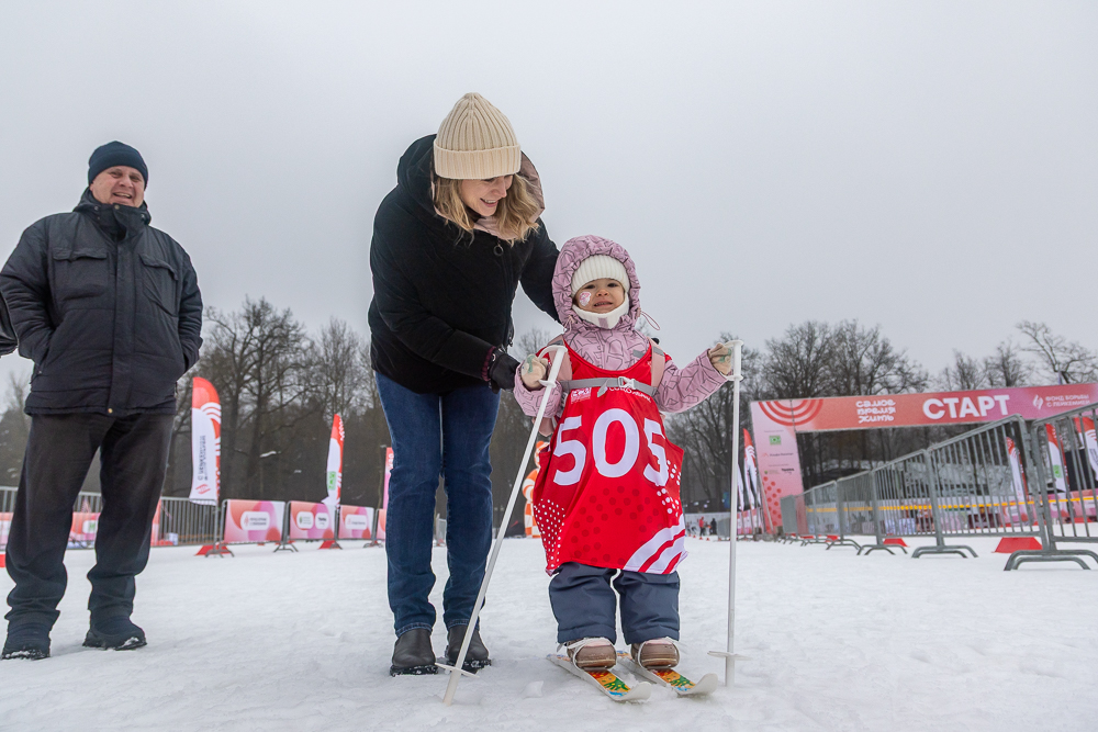 Благотворительная лыжня «Самое время жить» в Одинцово