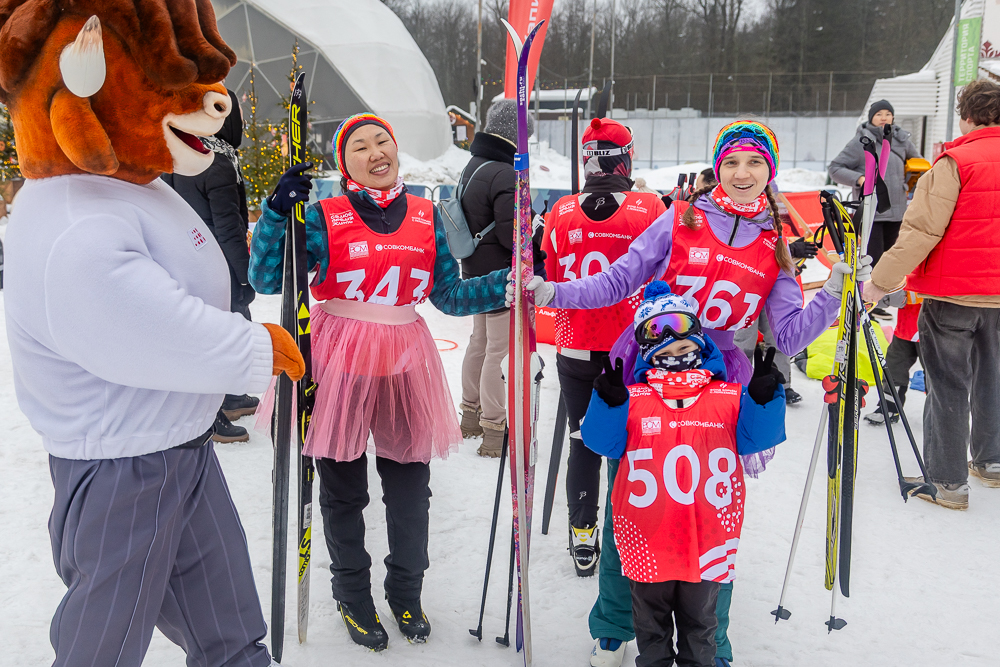 Благотворительная лыжня «Самое время жить» в Одинцово