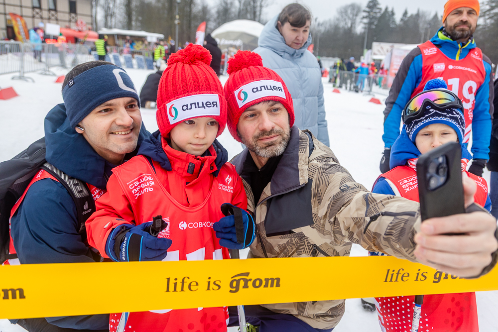 Благотворительная лыжня «Самое время жить» в Одинцово