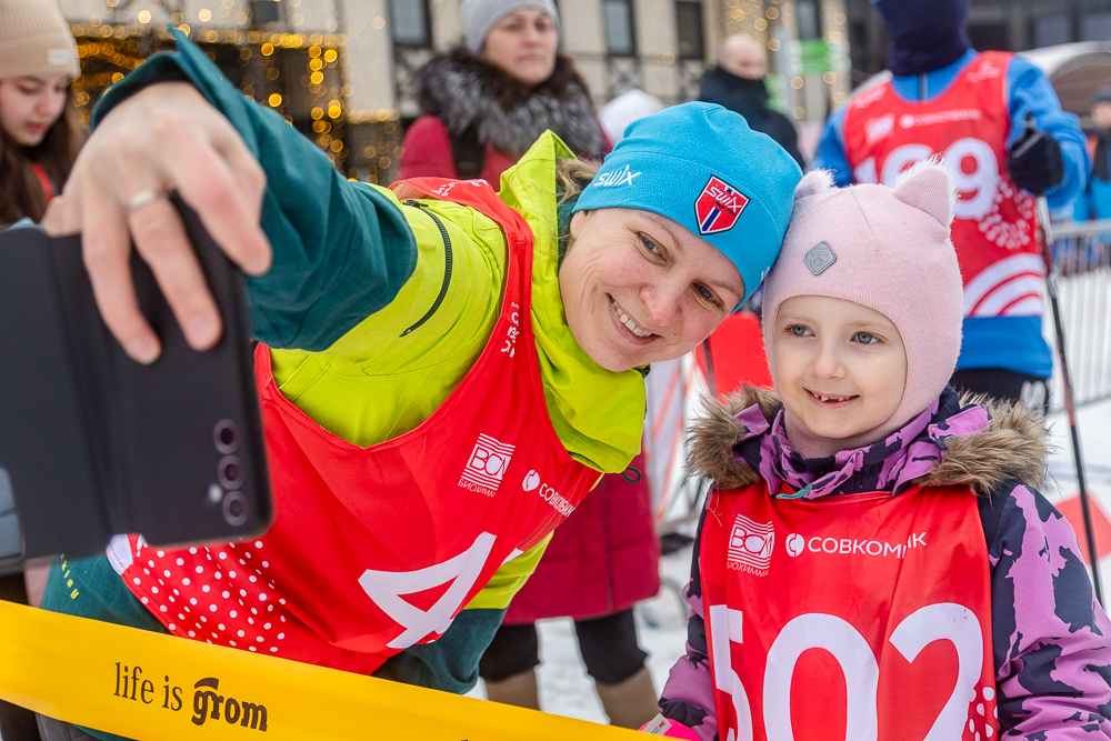 Благотворительная лыжня «Самое время жить» в Одинцово