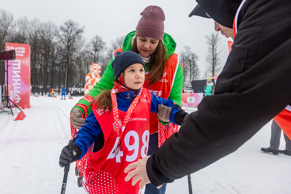 Благотворительная лыжня «Самое время жить» в Одинцово