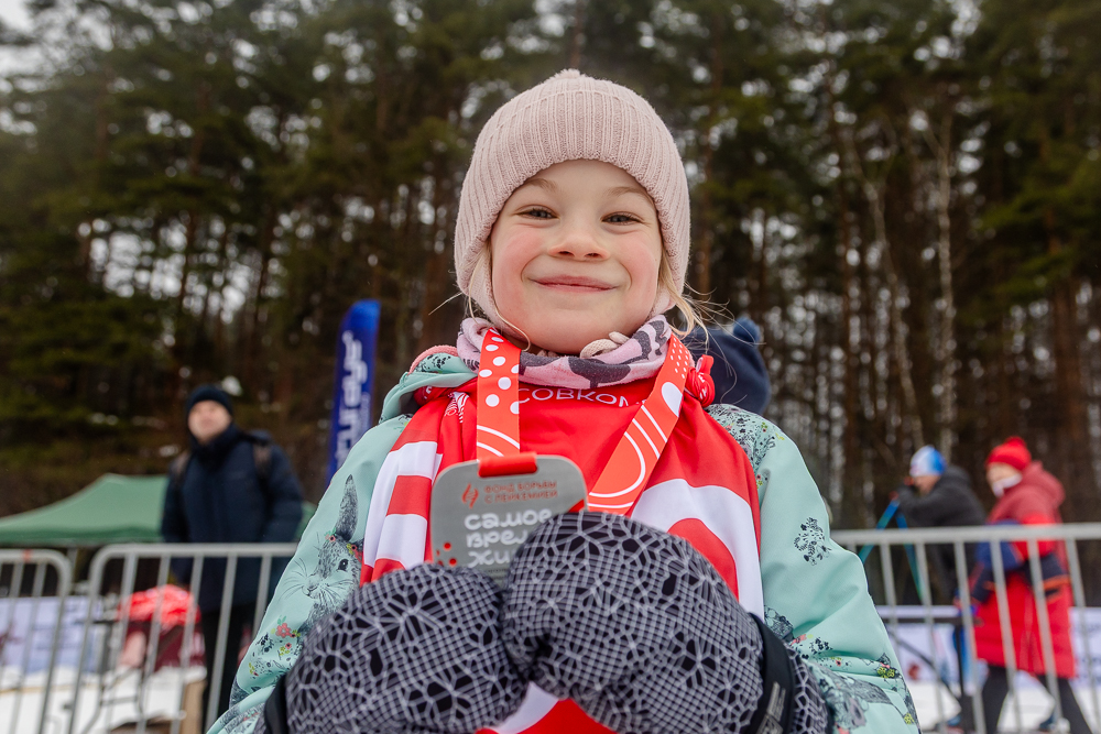 Благотворительная лыжня «Самое время жить» в Одинцово
