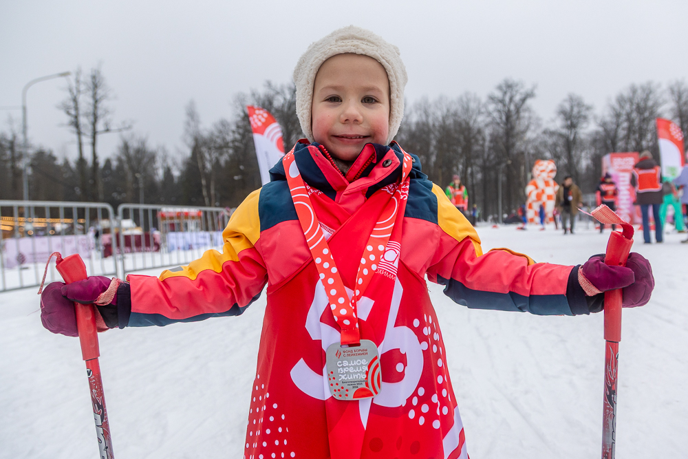 Благотворительная лыжня «Самое время жить» в Одинцово