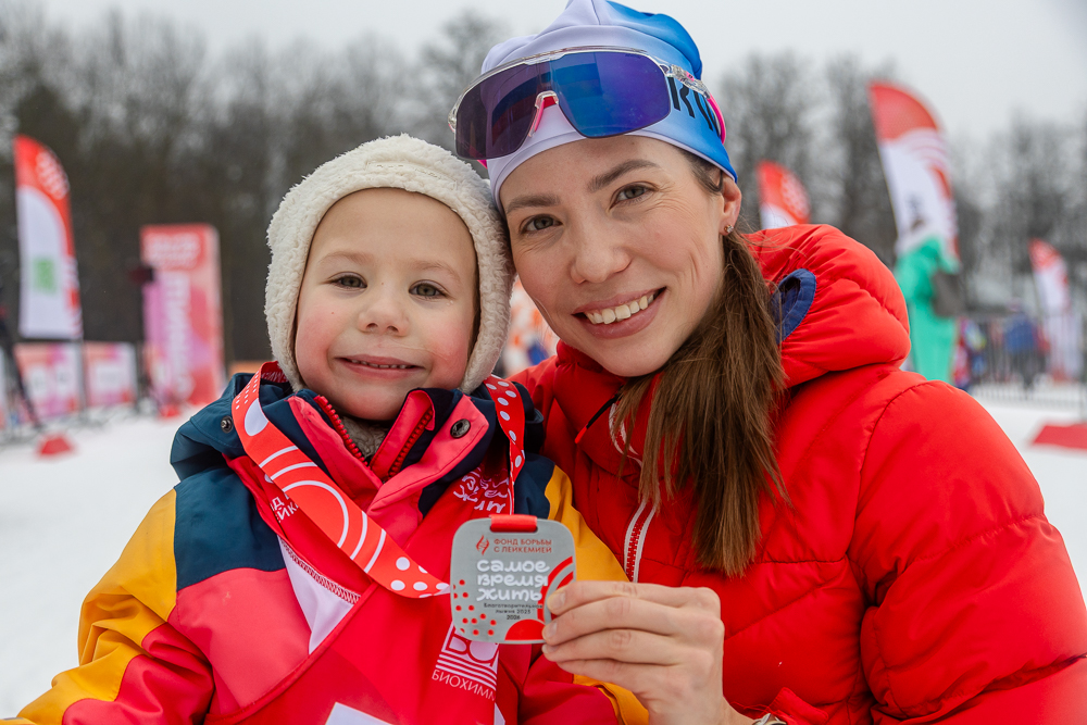 Благотворительная лыжня «Самое время жить» в Одинцово