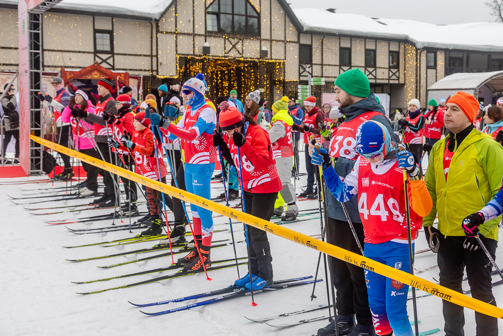 Благотворительная лыжня «Самое время жить» в Одинцово