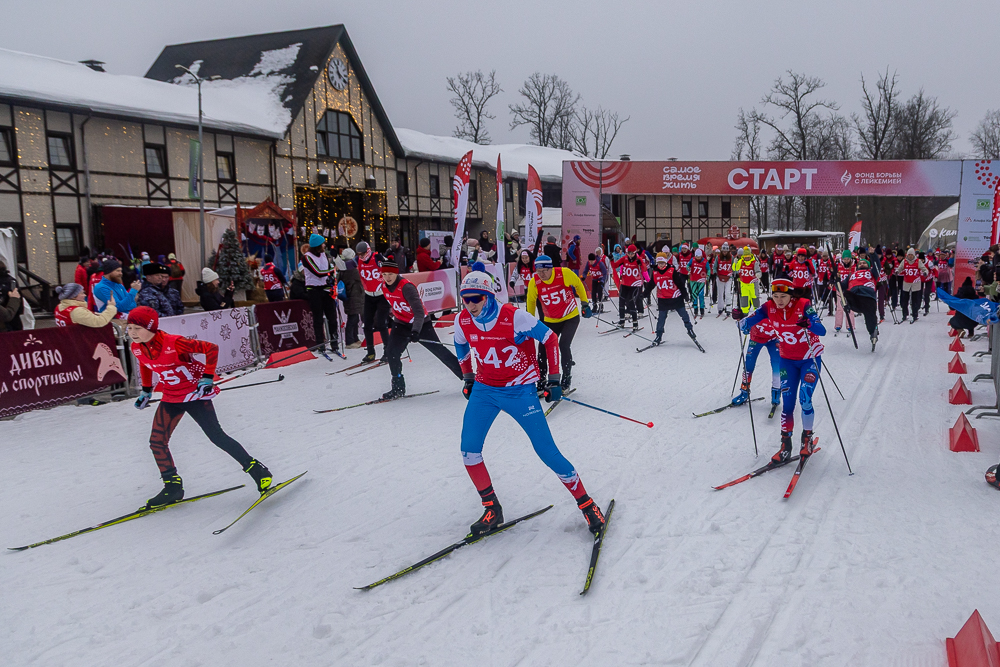 Благотворительная лыжня «Самое время жить» в Одинцово