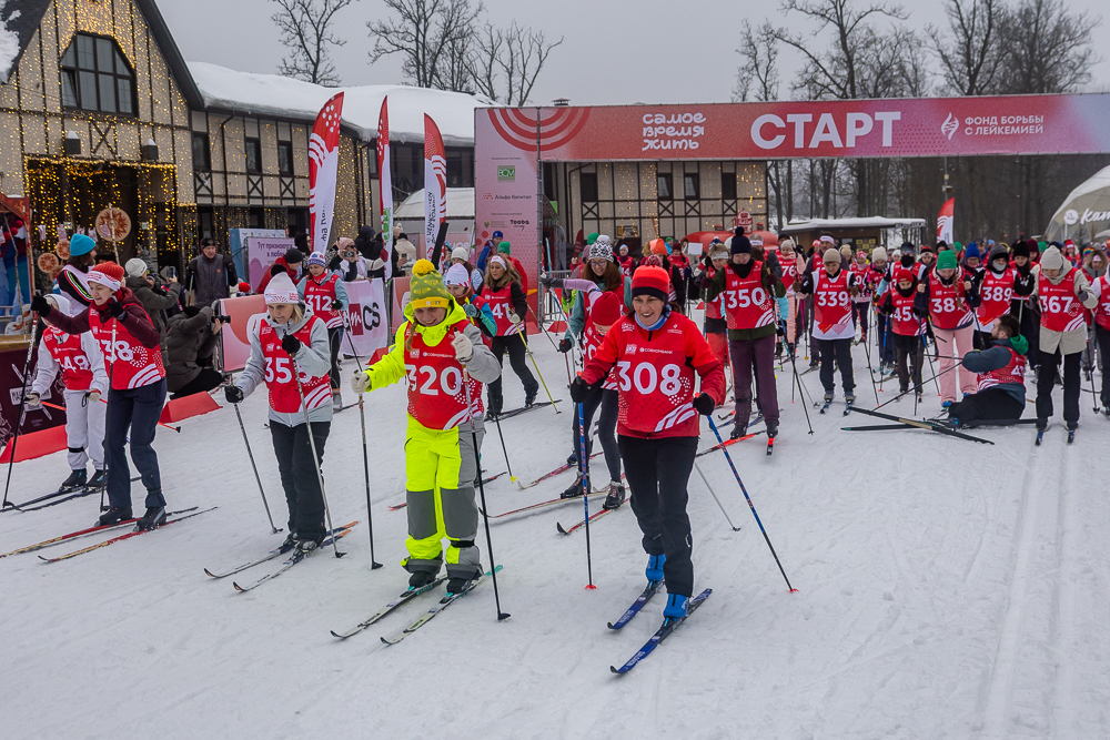 Благотворительная лыжня «Самое время жить» в Одинцово