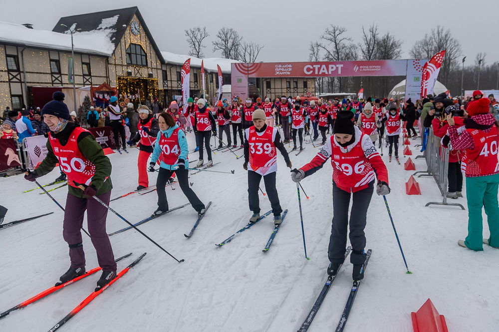 Благотворительная лыжня «Самое время жить» в Одинцово