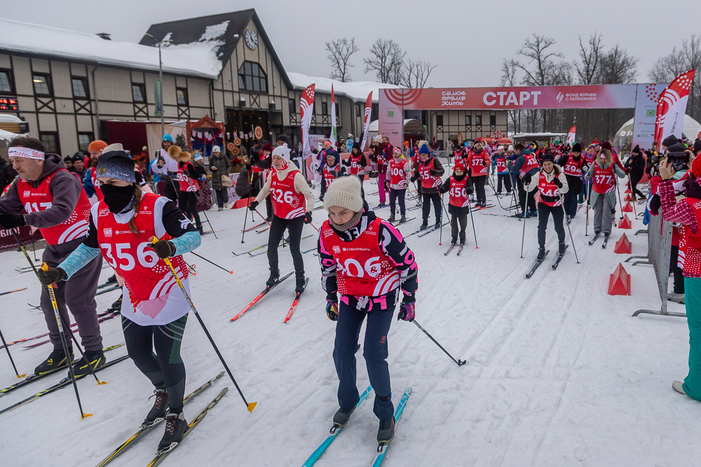 Благотворительная лыжня «Самое время жить» в Одинцово