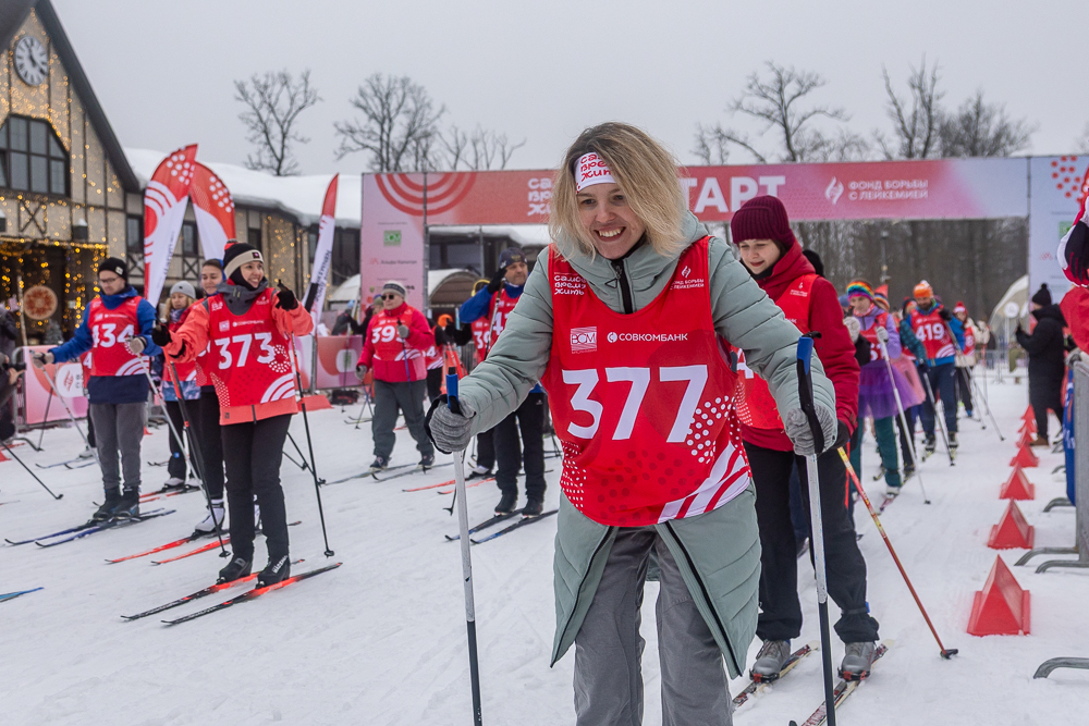 Благотворительная лыжня «Самое время жить» в Одинцово