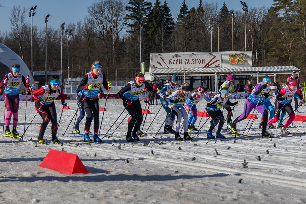 Лыжная гонка на призы заслуженного тренера России Л.И. Воропаева в Одинцово