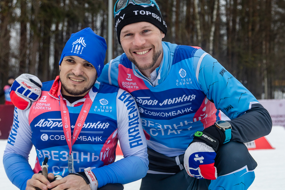 Благотворительная гонка «Добрая лыжня» в Одинцово