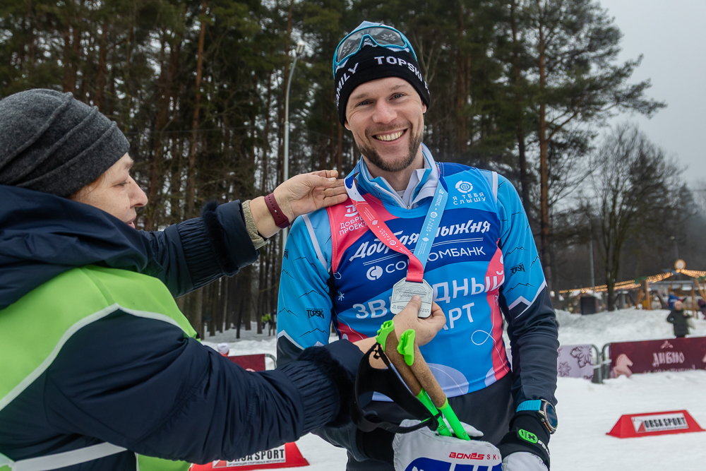 Благотворительная гонка «Добрая лыжня» в Одинцово