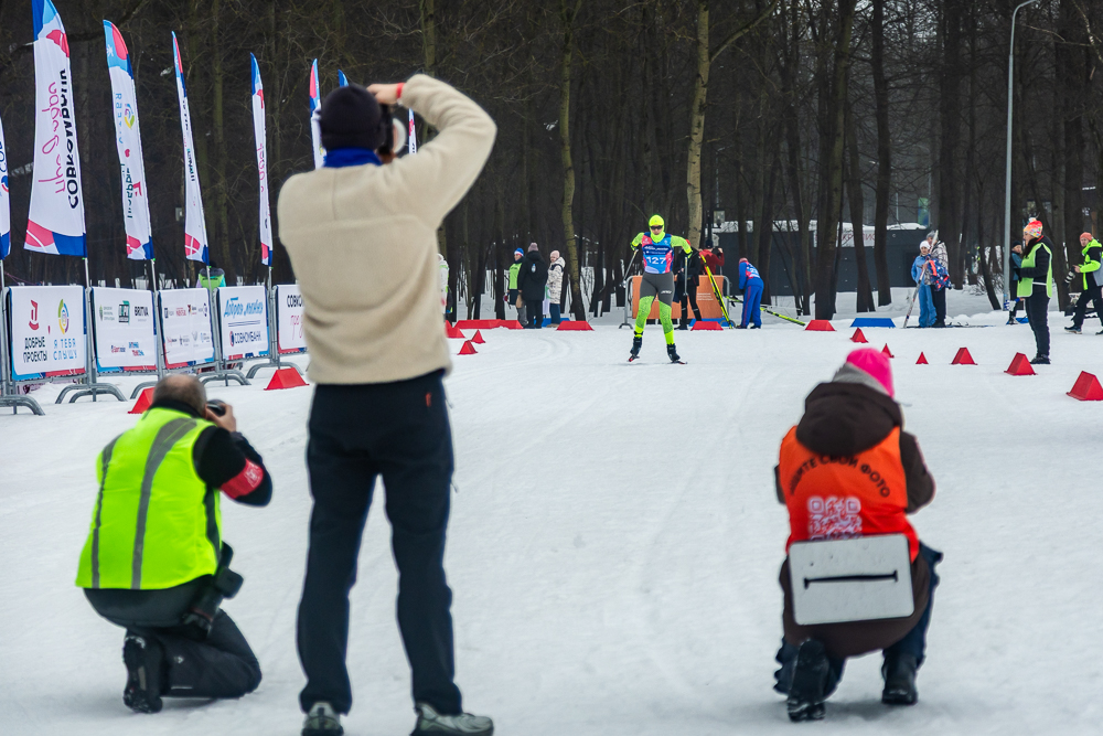 Благотворительная гонка «Добрая лыжня» в Одинцово