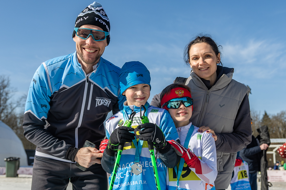 Лыжная гонка на призы заслуженного тренера России Л.И. Воропаева в Одинцово