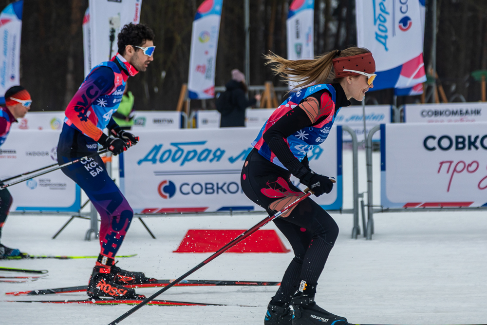 Благотворительная гонка «Добрая лыжня» в Одинцово