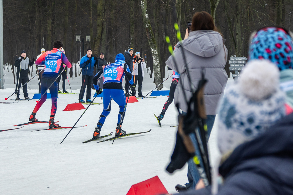 Благотворительная гонка «Добрая лыжня» в Одинцово