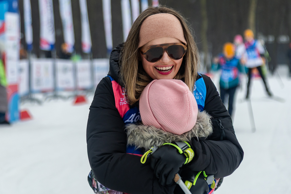 Благотворительная гонка «Добрая лыжня» в Одинцово