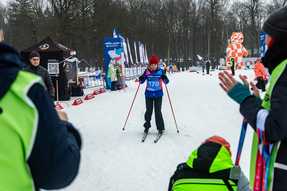 Благотворительная гонка «Добрая лыжня» в Одинцово