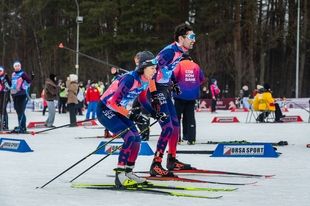 Благотворительная гонка «Добрая лыжня» в Одинцово