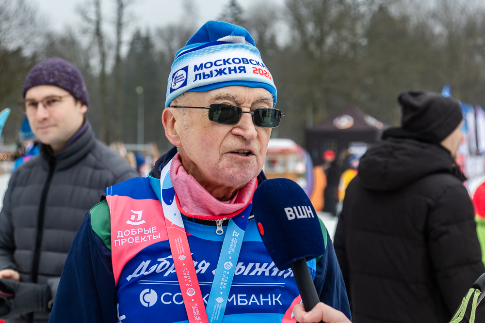 Благотворительная гонка «Добрая лыжня» в Одинцово