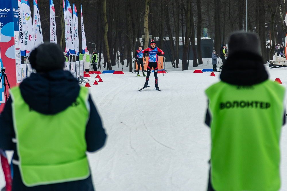 Благотворительная гонка «Добрая лыжня» в Одинцово