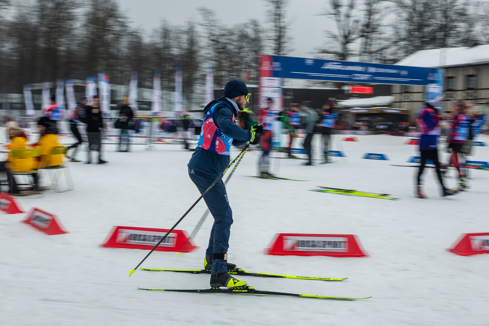 Благотворительная гонка «Добрая лыжня» в Одинцово