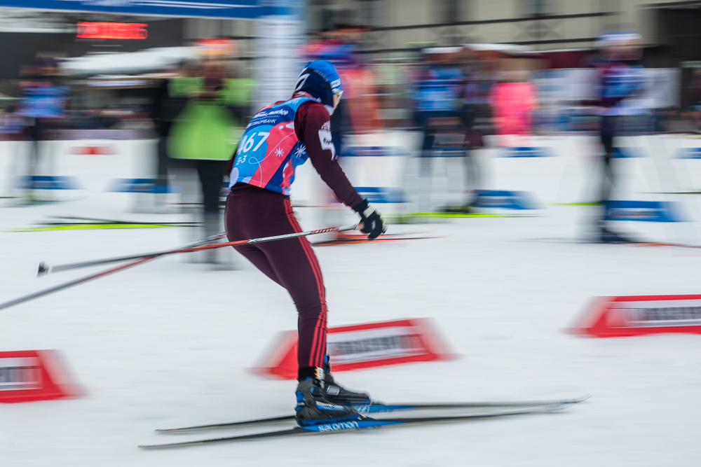 Благотворительная гонка «Добрая лыжня» в Одинцово