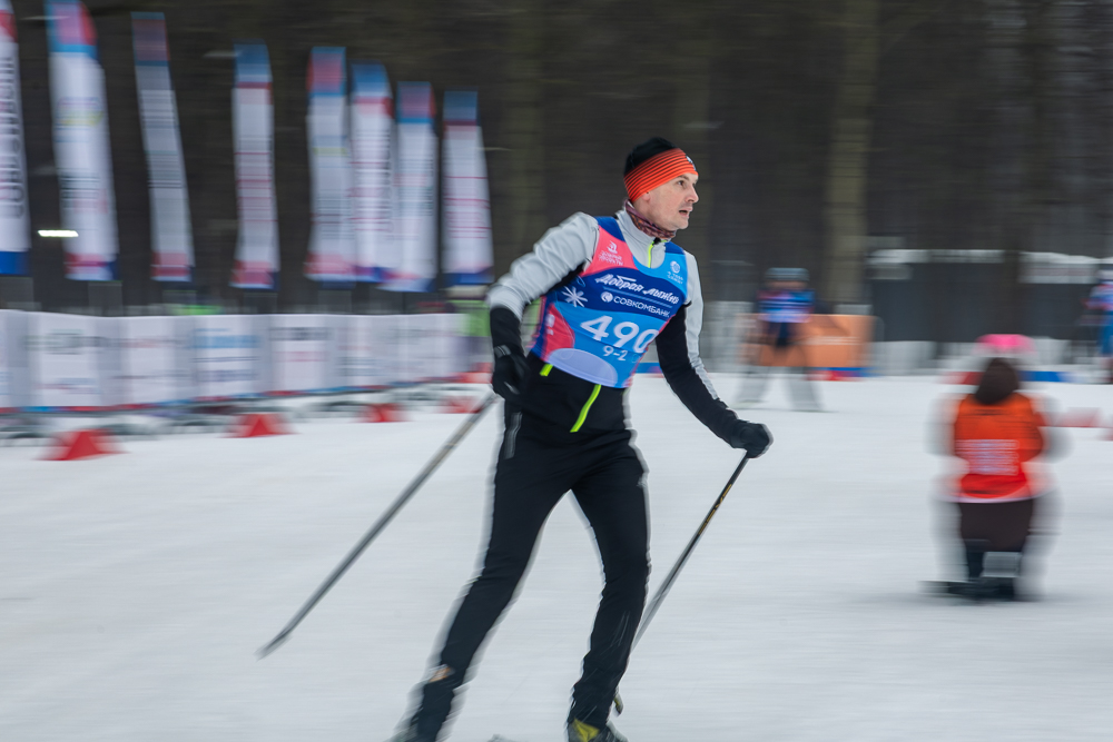 Благотворительная гонка «Добрая лыжня» в Одинцово