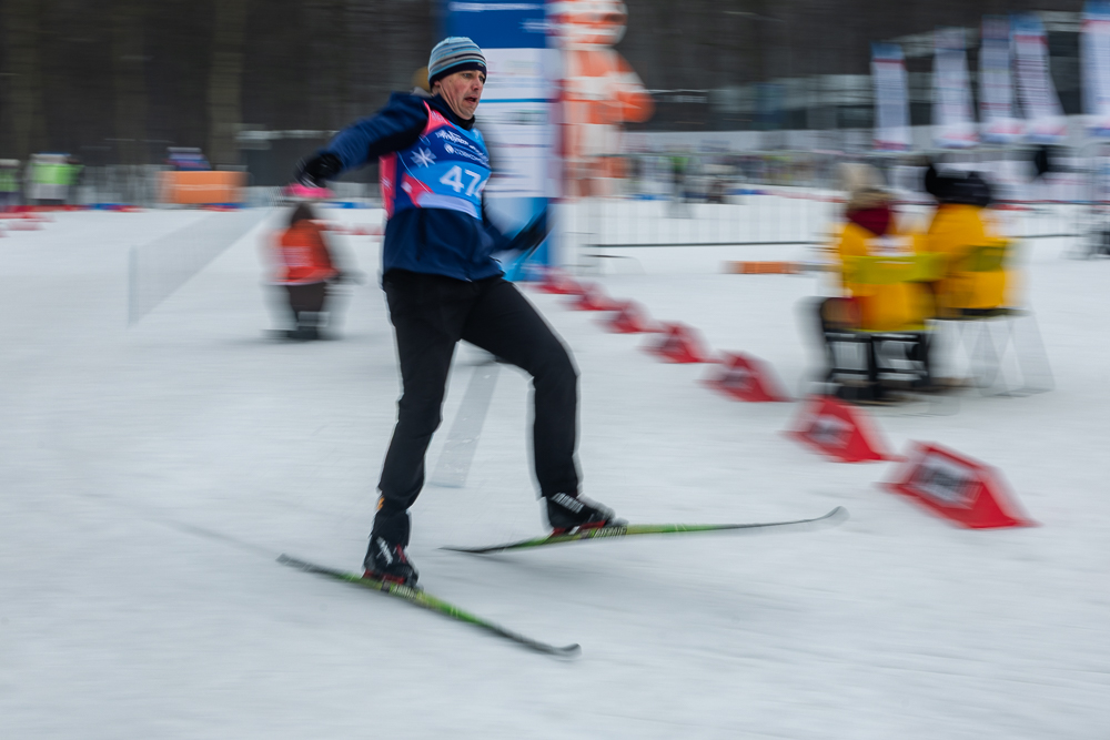 Благотворительная гонка «Добрая лыжня» в Одинцово