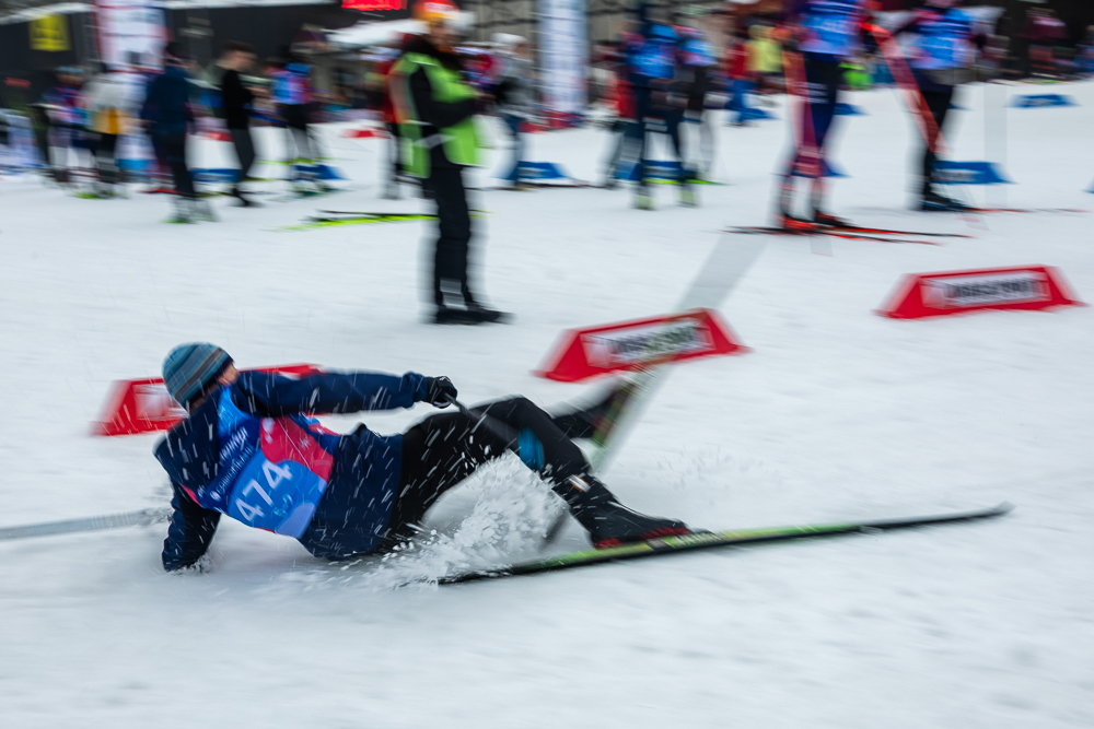 Благотворительная гонка «Добрая лыжня» в Одинцово