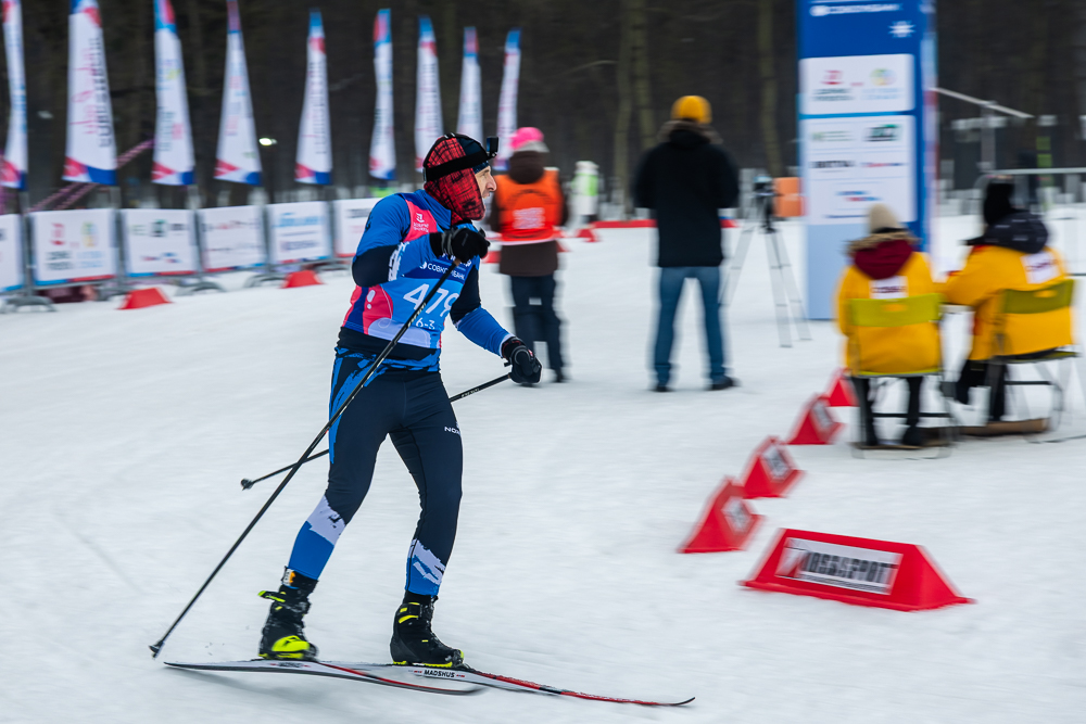 Благотворительная гонка «Добрая лыжня» в Одинцово